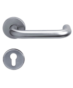 Bộ tay nắm gạt inox mờ 140x60x19mm 903.92.586