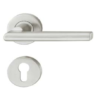 Bộ tay nắm gạt = KL, inox mờ 903.92.646