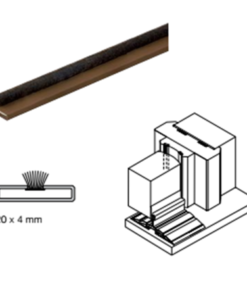 ĐỆM CỬA CHỐNG CHÁY& KHÓI 20/2100MM DB 950.11.061