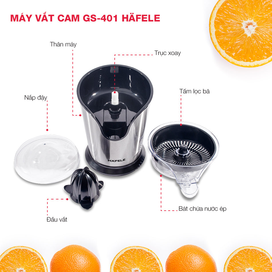 máy vắt cam Hafele