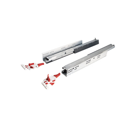 Ray âm Hafele Matrix UM, mở toàn phần, nhấn mở, bao gồm bas lắp đặt