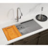 Chậu Inox Hafele WS R0 HS24-SSN1S-8644