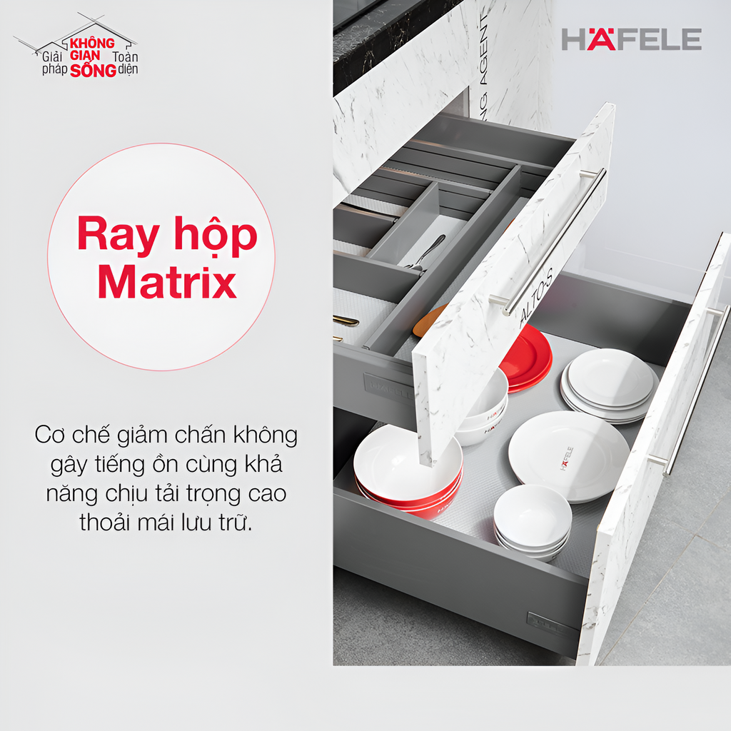 Phụ kiện tủ bếp Hafele Phụ kiện tủ bếp Hafele