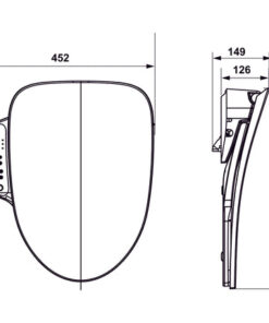 Bồn cầu điện tử Hafele SENSE-Ä GEN I