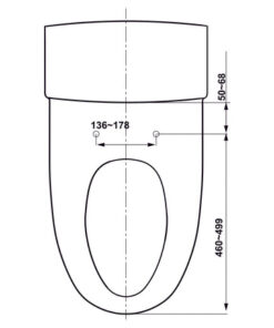 Bồn cầu điện tử Hafele SENSE-Ä GEN I