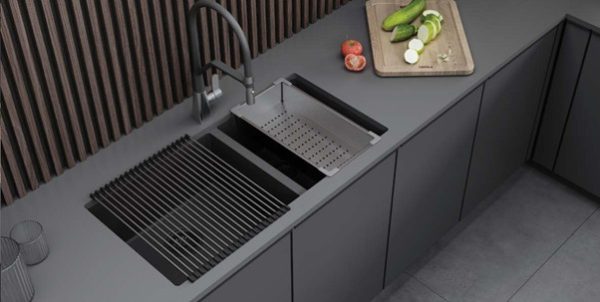 PHONG CÁCH ĐẦY SANG TRỌNG VỚI BỘ SƯU TẬP CHẬU VÀ VÒI ĐÁ HAFELE